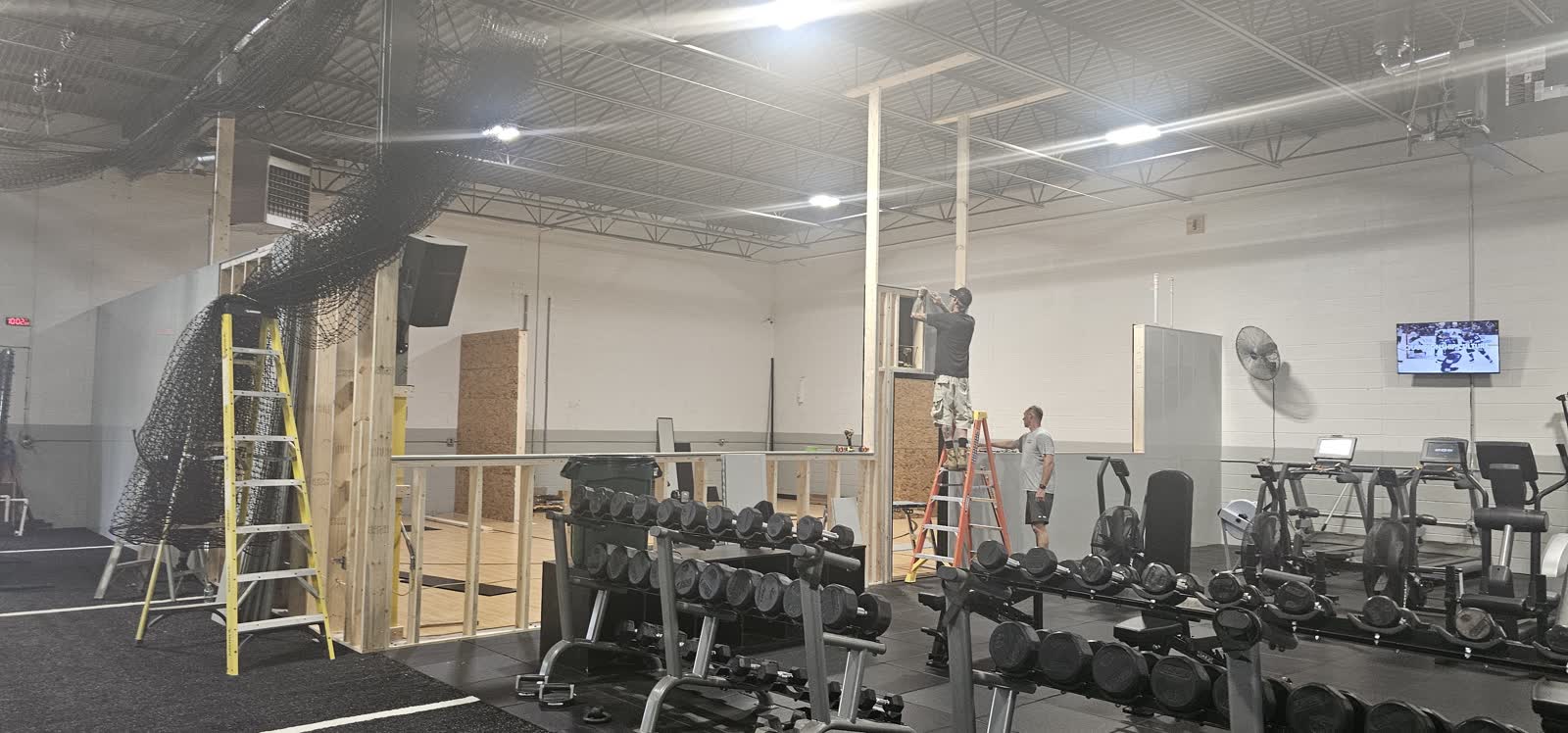 Lock Golf Performance Studio build-out photo 25