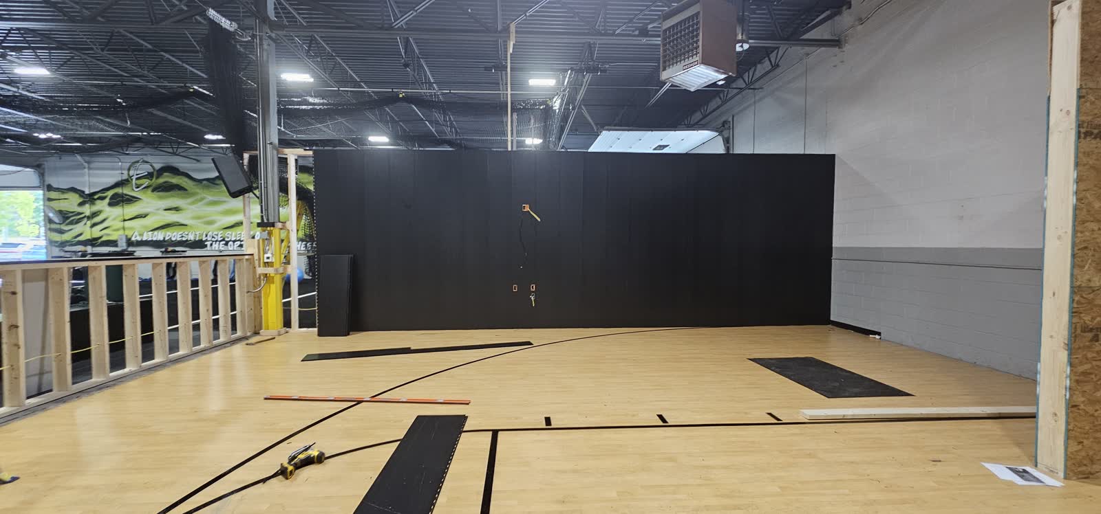 Lock Golf Performance Studio build-out photo 26